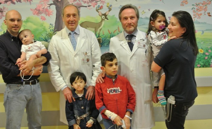 Primo intervento in Italia per 4 bambini al Policlinico San Donato