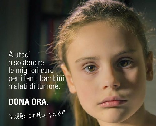 Fondazione Veronesi, Sms solidale per bambini malati di tumore