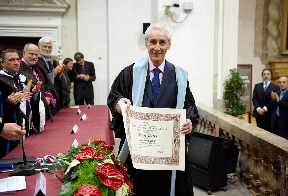 Stefano Rodotà all'Università di Macerata
