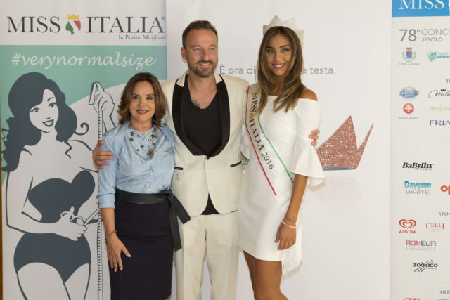 Miss Italia foto conferenza Milano