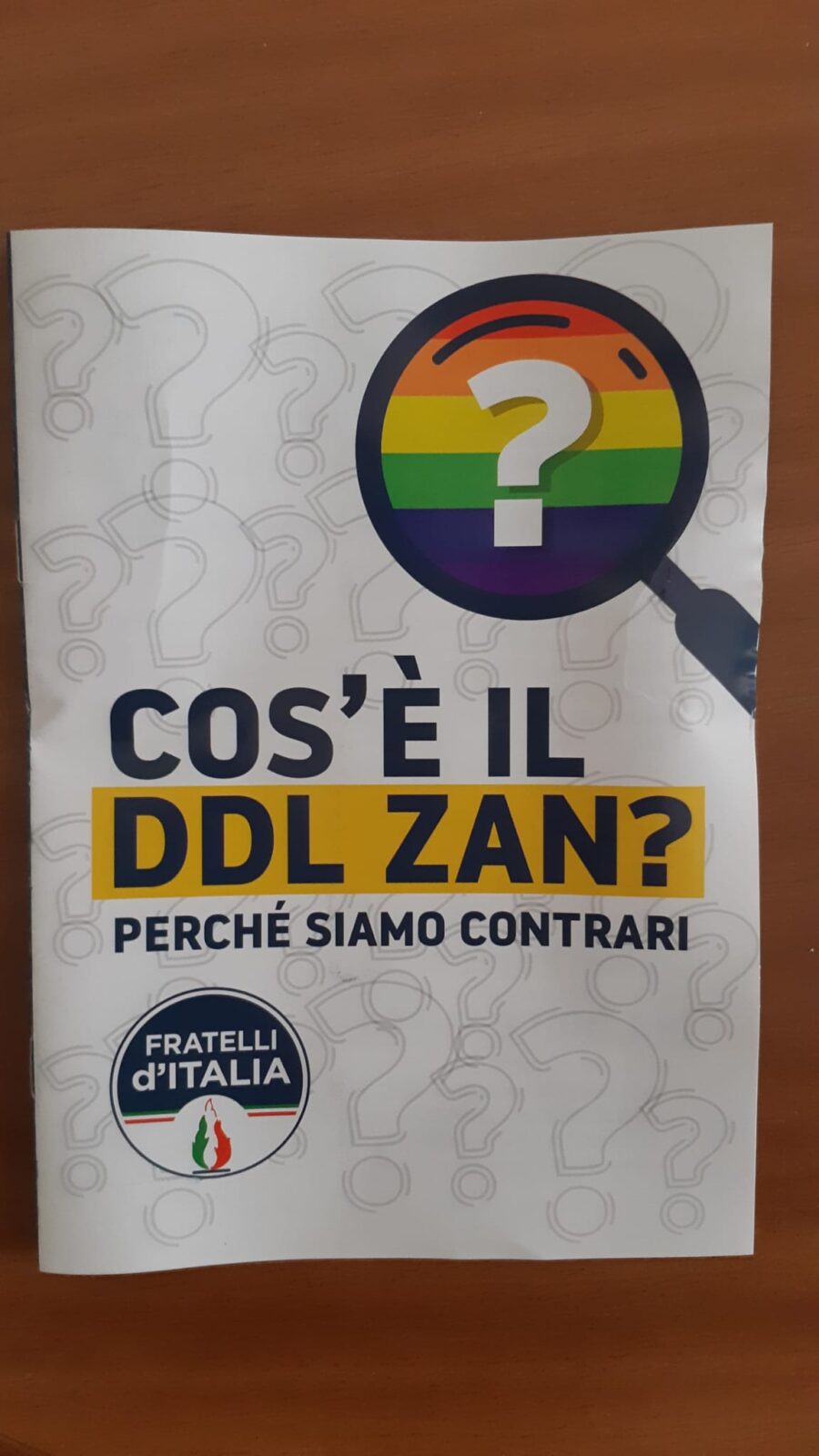 Cos’è il Ddl Zan e perché siamo contrari?, Fratelli d’Italia nelle piazze della nostra Provincia per dire no al ddl Zan