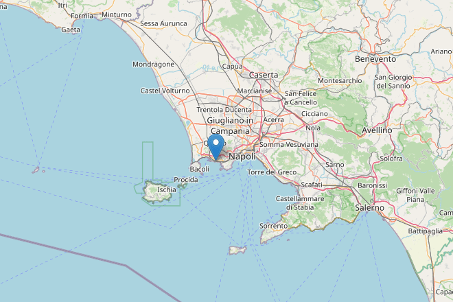 🌍 Terremoto ai Campi Flegrei (Napoli)  M2  oggi 31  ottobre alle 02:02
