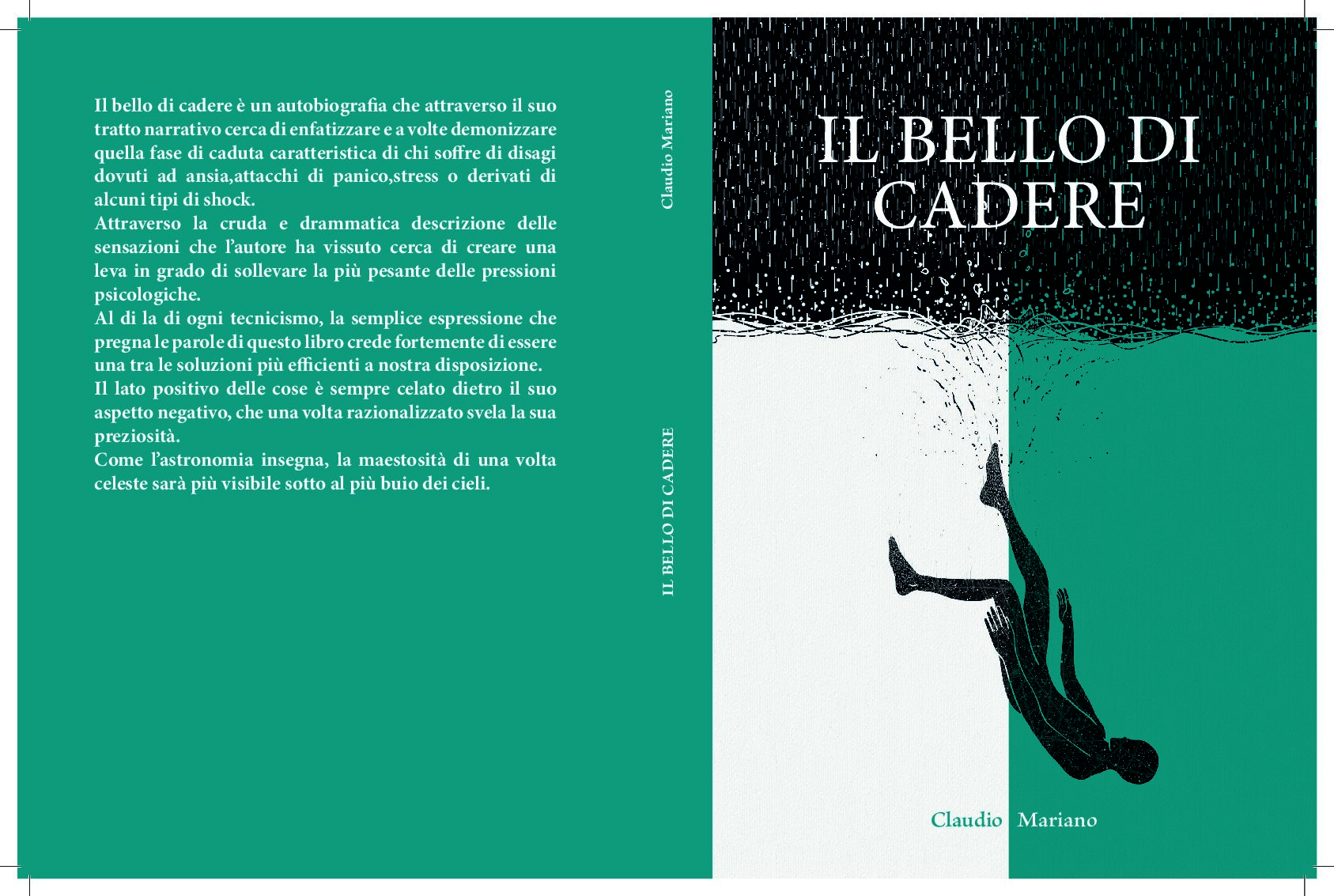 Lo scrittore Claudio Mariano presenta il libro autobiografico “Il bello di cadere”