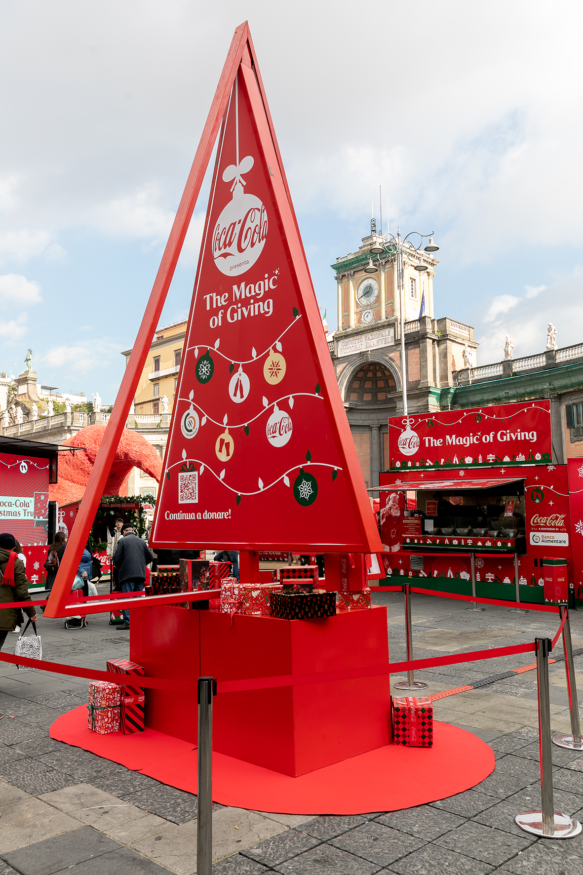 Coca-Cola Christmas Village “The Magic of Giving”
