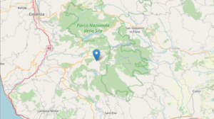 Epicentro Terremoto M 2.7 in Calabria a Parenti (Cosenza) oggi 24 dicembre alle 13:45
