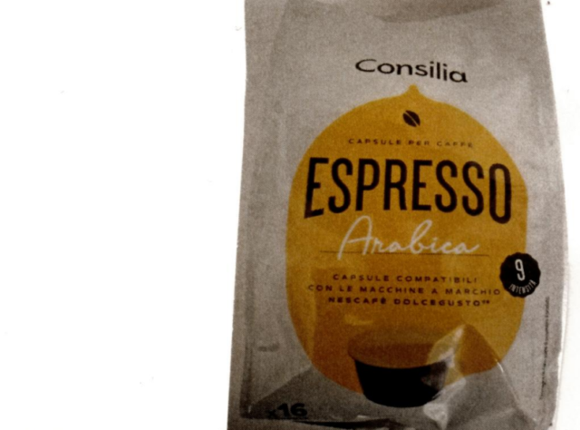 CAPSULA CAFFE' DG CONSILIA ESPRESSO ARABICA 16x 7g