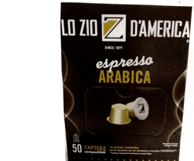 ZIO D'AMERICA - CAPSULE COMPATIBILI ESPRESSO ARABICA 50x5,5g