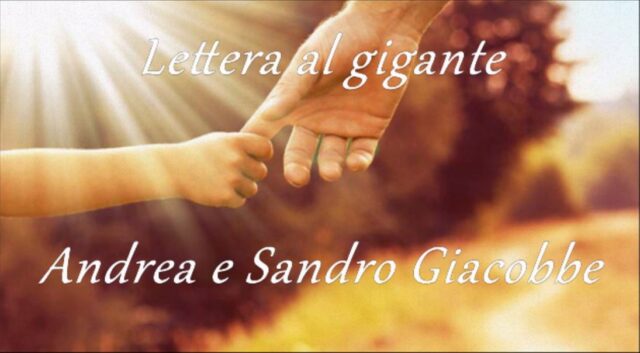 Cover LETTERA AL GIGANTE di Andrea e Sandro Giacobbe