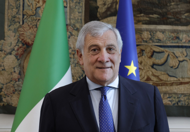 Antonio Tajani, Ministro degli Esteri