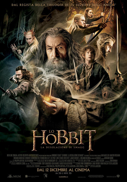 manifesto Lo Hobbit - La desolazione di Smaug