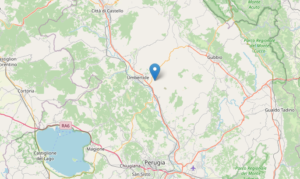 Epicentro Terremoto di magnitudo Mw 4.3 del 09-03-2023 ore 16:05:40 (Italia) in zona: 5 km E Umbertide (PG)