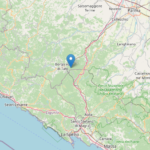Epicentro Terremoto M 3.1 in Emilia-Romagna a Borgo Val di Taro (Parma) alle 17:26 di lunedì 13/3/2023