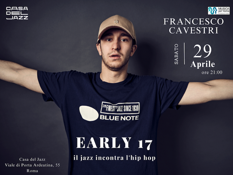 Francesco Cavestri Trio in concerto il 29 aprile a Roma alla Casa del Jazz