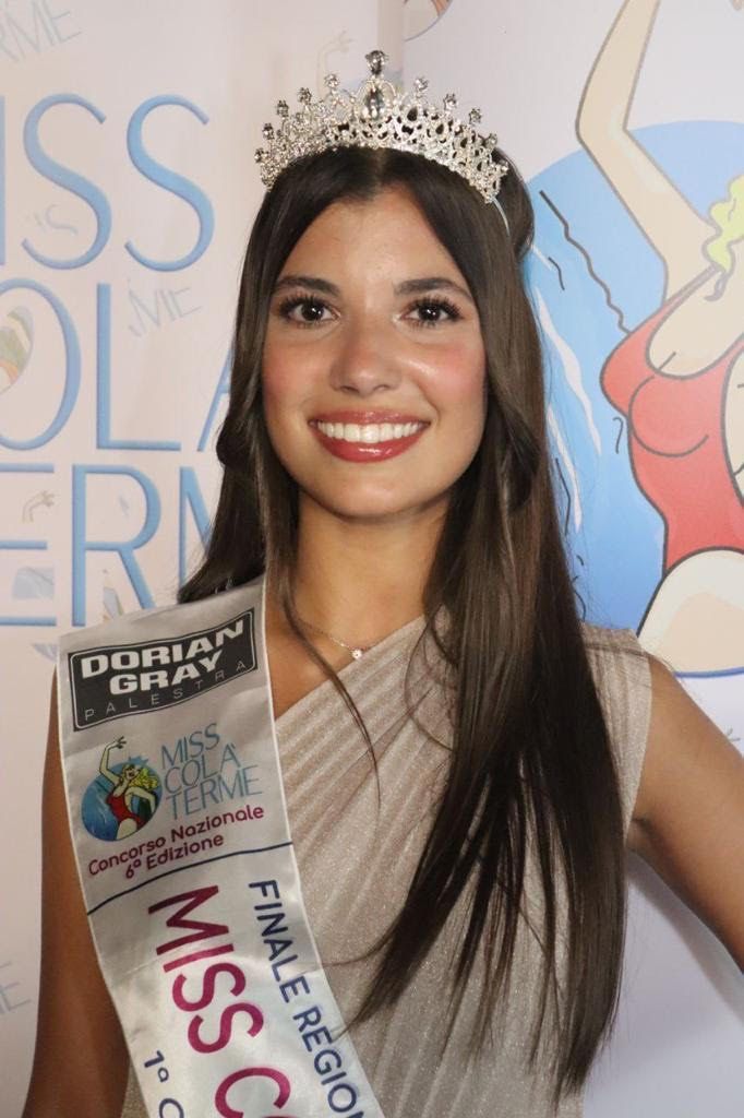 Beatrice Gelain, 1° classificata Miss Colá Terme VENETO 2023