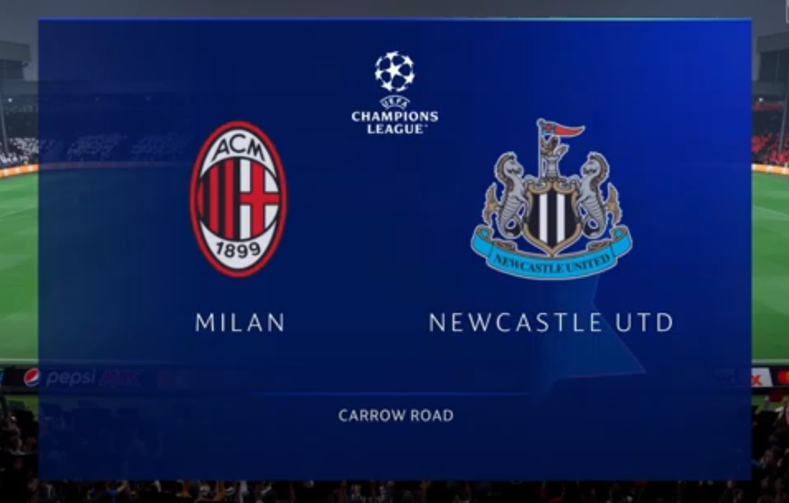 AC Milan - Newcastle United 0-0